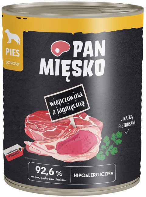 Pan Mięsko Wieprzowina z jagnięciną 800g