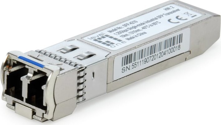 Moduł SFP LevelOne LevelOne SFP-4210 moduł przekaźników sieciowych Swiatłowód 1250 Mbit/s 1310 nm