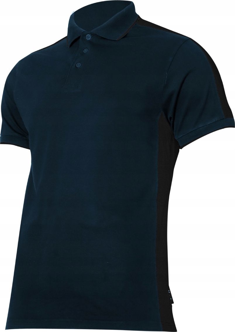 Lahti Pro Koszulka męska Polo 190g/m2 Granatowo-czarna r. 2XL
