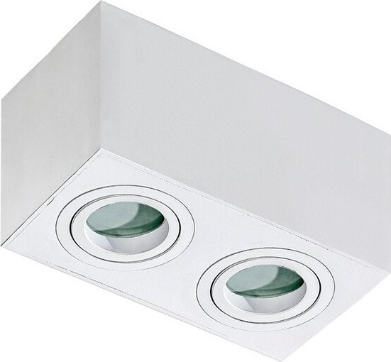 Lampa sufitowa Azzardo Plafon BRANT 2 SQUARE IP44 white (AZ 2823) - AZZARDO