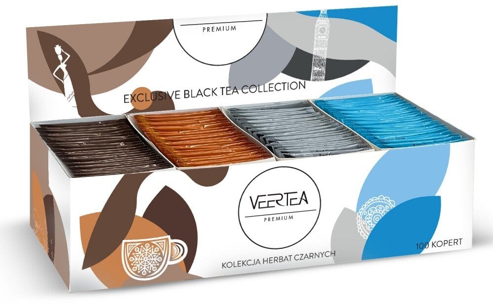 VEERTEA PREMIUM Kolekcja herbat czarnych 100 kopert