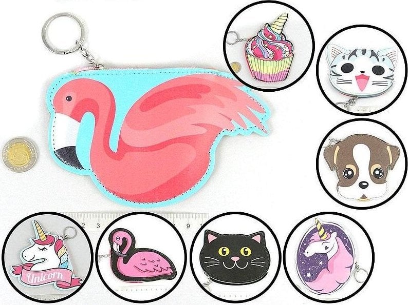 Adar Portmonetka z brelokiem 20cm MIX