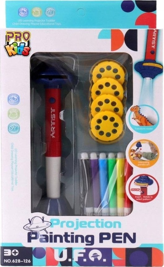 Projektor z mazakiem zestaw 628-126 06281