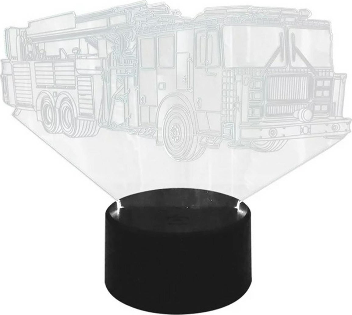 ATL ZD98A Lampka nocna straż pożarna 3d led