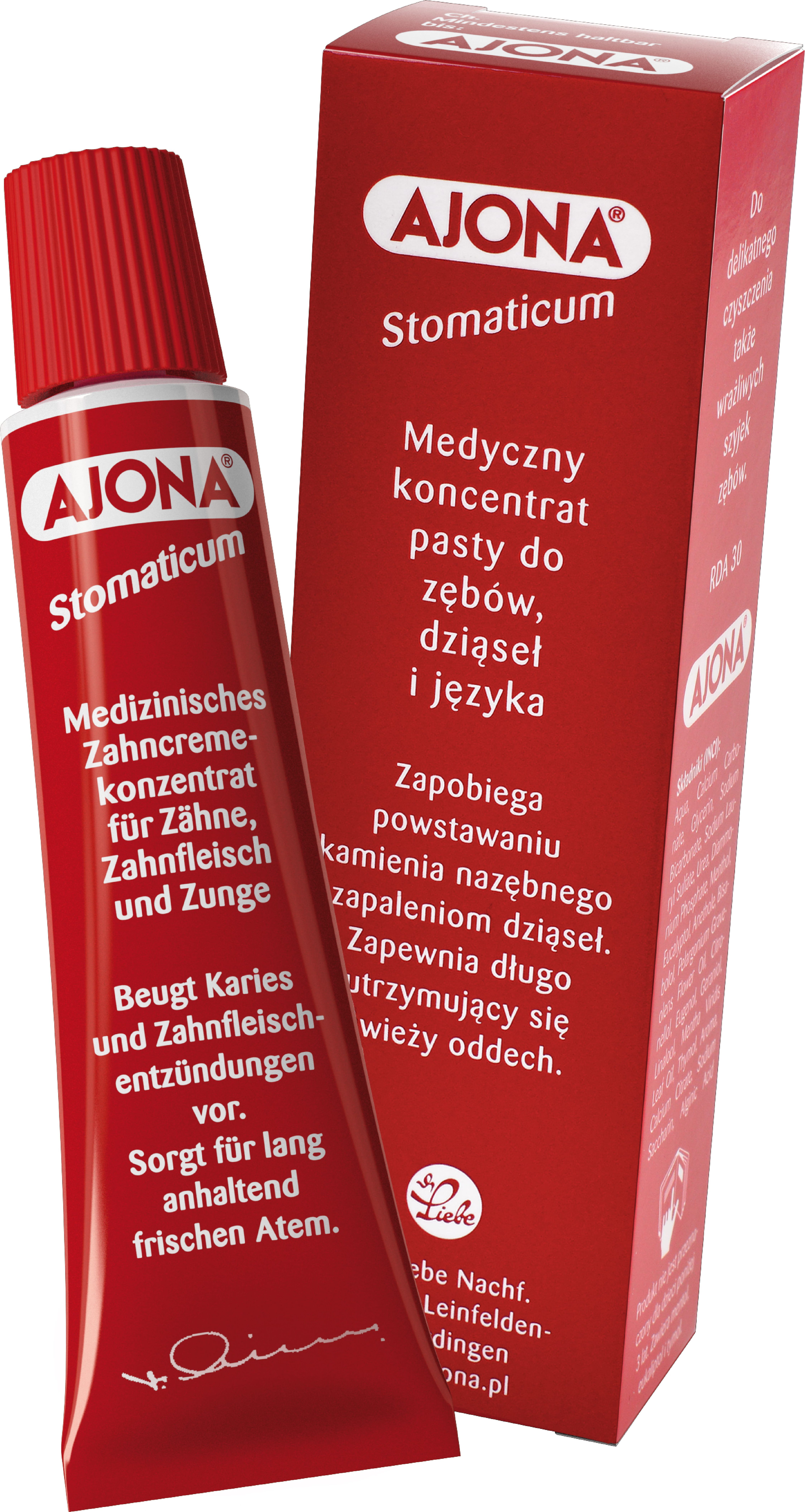 Dr Rudolf Liebe Koncentrat pasty do zębów Ajona-Stomaticum 25ml