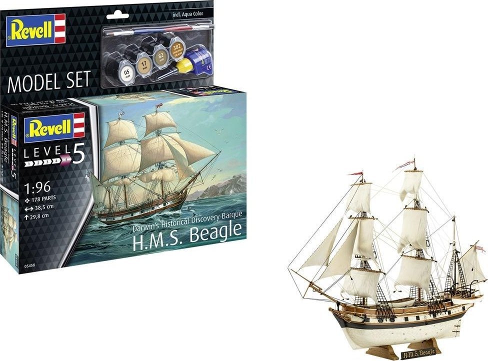 Model Set. H.M.S. Beagle