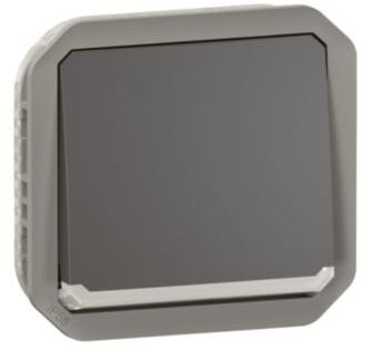 Legrand NOWE PLEXO Łącznik dwubiegunowy mechanizm 10 AX - 250V AC antracyt 069827L