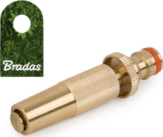 Bradas Mosiężna dysza zraszająca regulowana zraszacz prosty BR-4710 BRADAS 4610