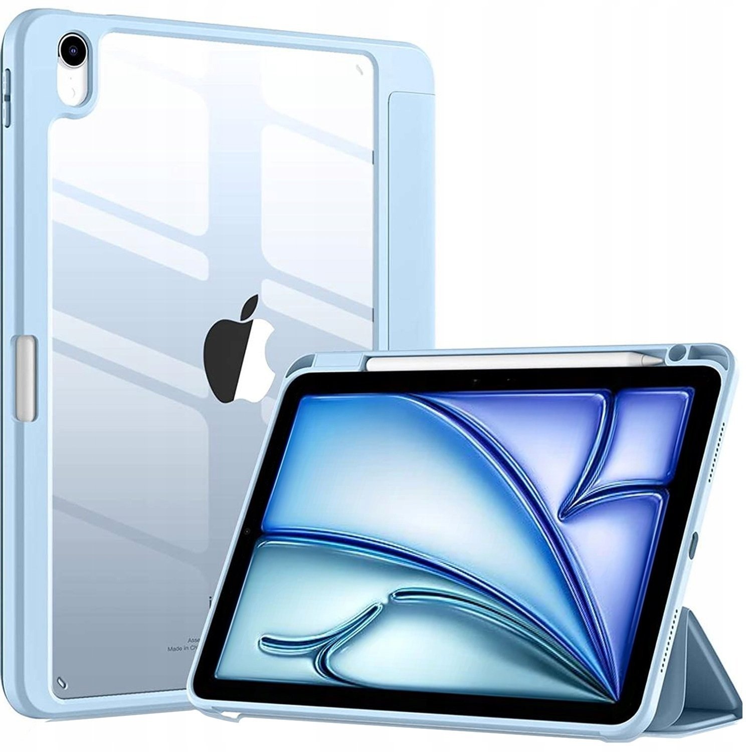 Etui Hard Crystal iPad Air 11 6 GEN M2 2024 / 7 GEN M3 2025 - L.Blue