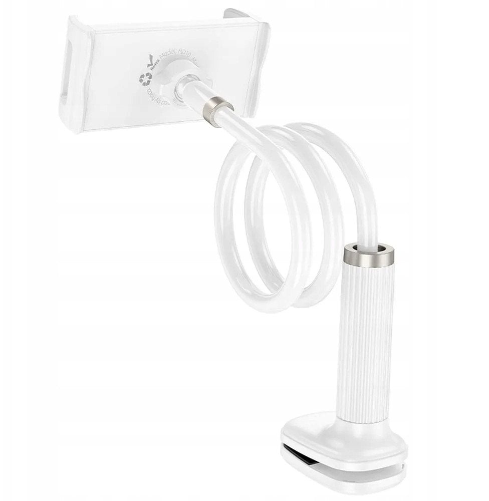 HOCO uchwyt biurkowy regulowany z klipsem HD10 biały