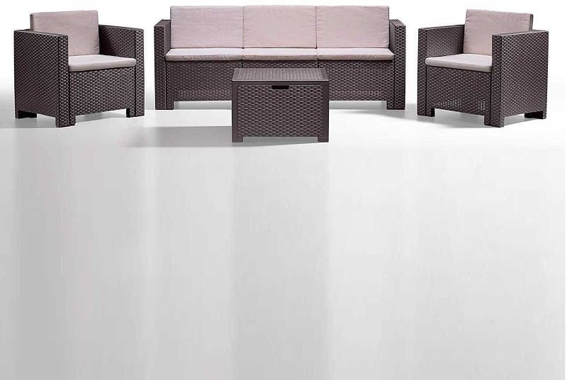 Darza mebelu komplekts Set Colorado 3 bruns 8003723390184