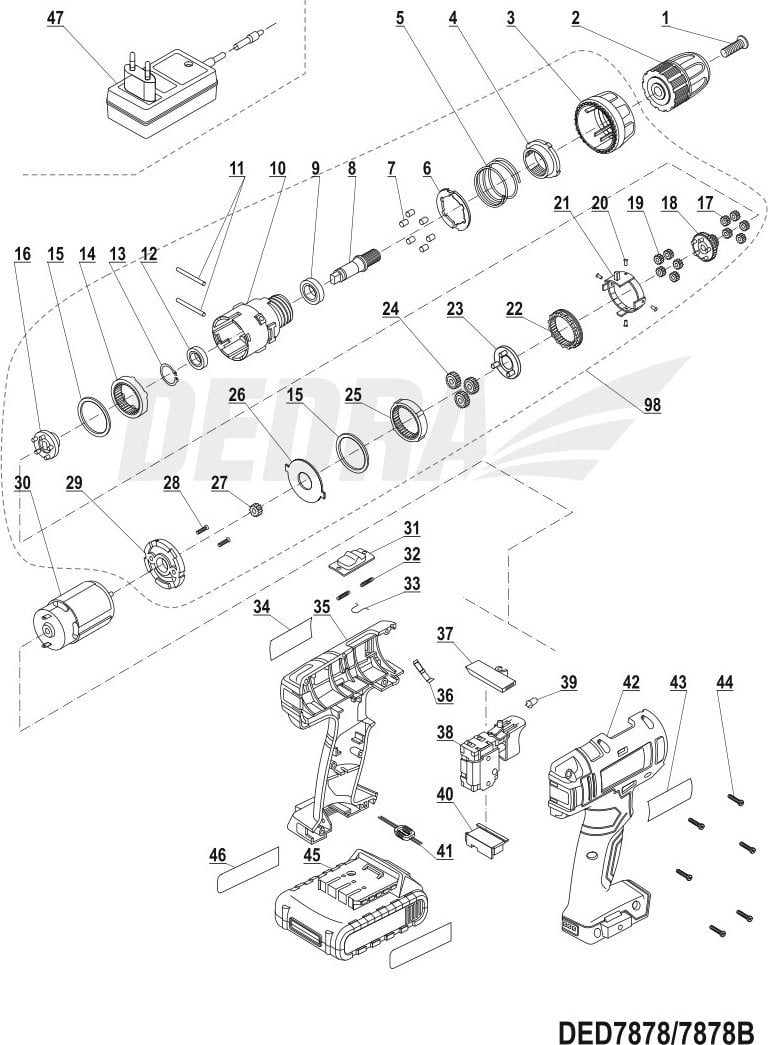 Dedra Przekładnia planetarna