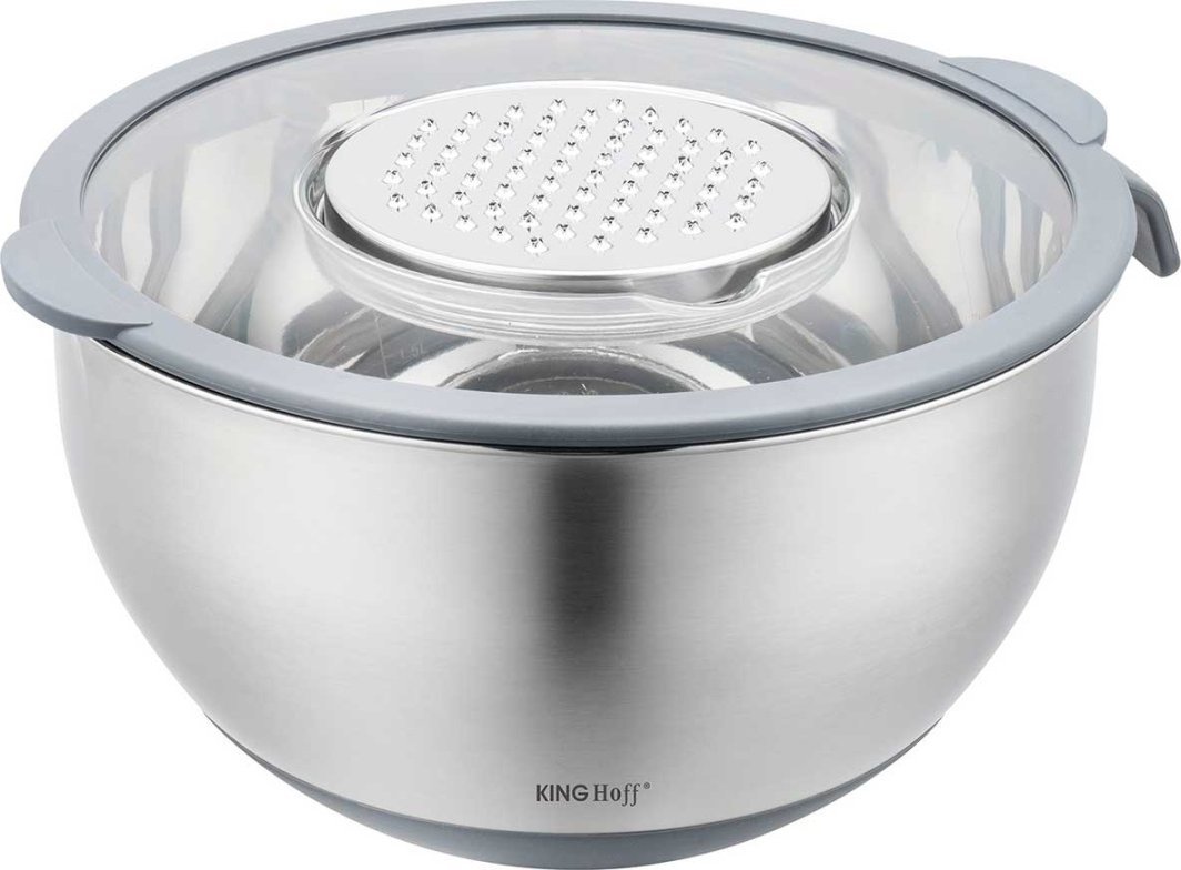 Rozdrabniacz Banquet MISKA STALOWA Z FUNKCJĄ TARKI SZATKOWNICY KINGHOFF KH-1862