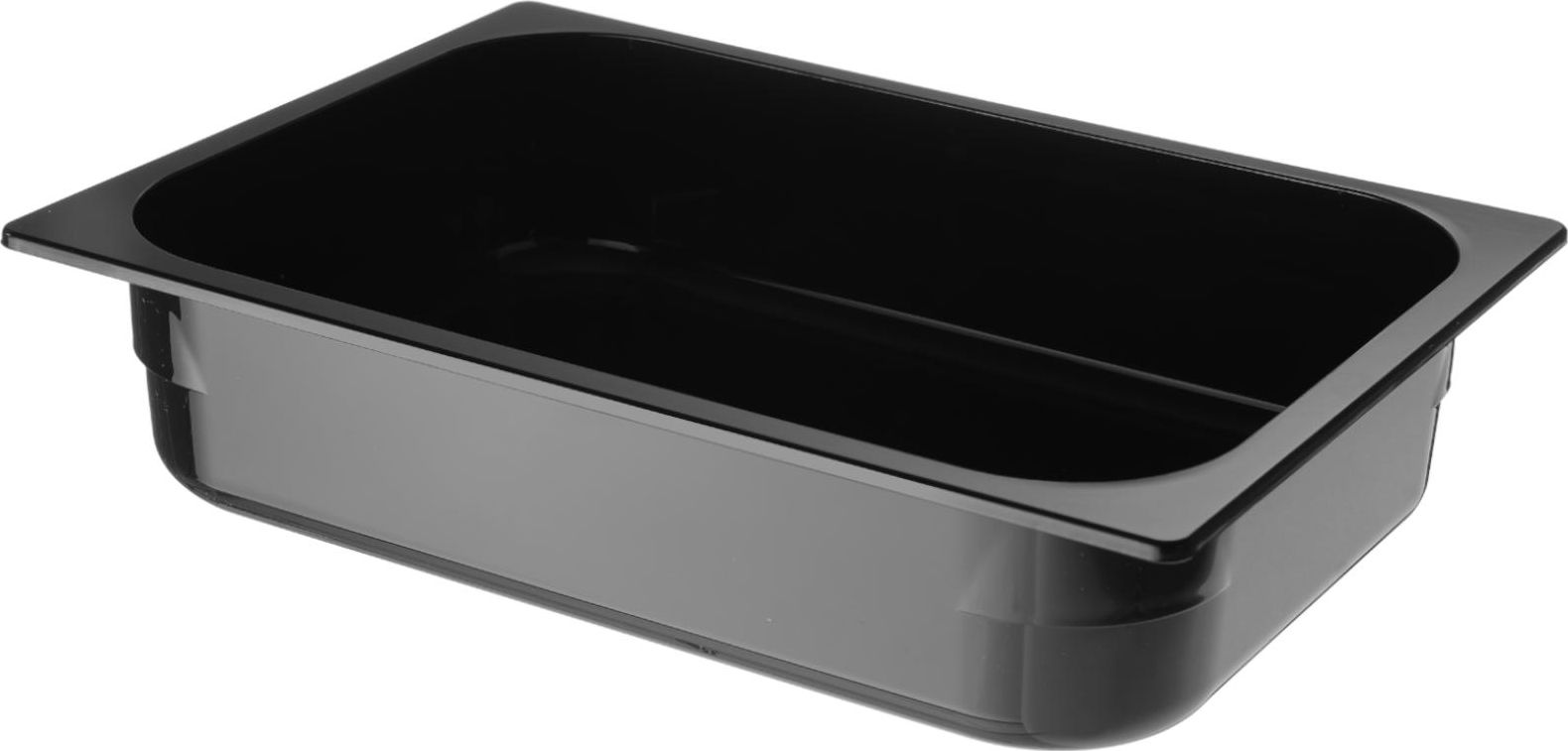 Hendi Kuweta pojemnik do lodów z poliwęglanu 360x250x80mm - czarny 5L - HENDI 807071 Kuweta pojemnik do lodów z poliwęglanu 360x250x80mm - czarny 5L -