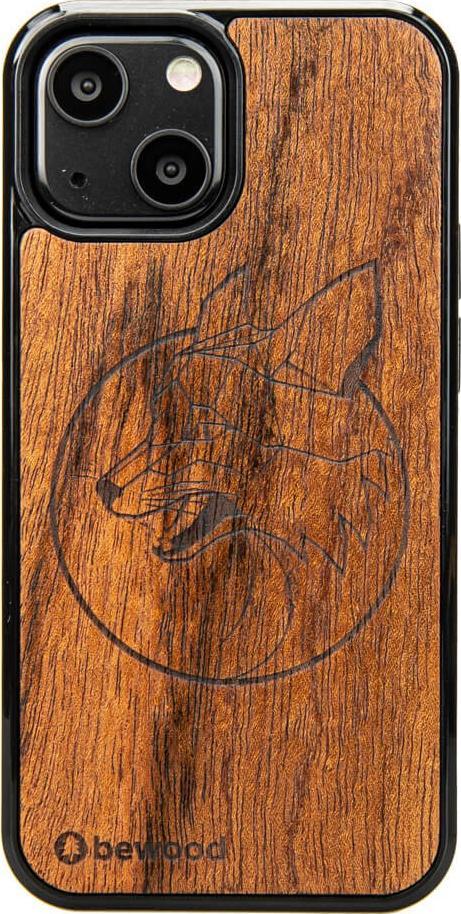 BeWood Drewniane Etui iPhone 13 Mini LIS MERBAU