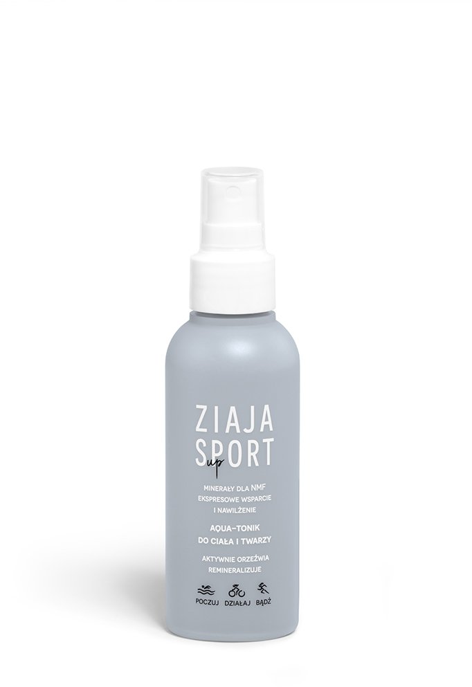 AQUA-TONIK DO CIAŁA I TWARZY SPRAY ZIAJA SPORT 120ML