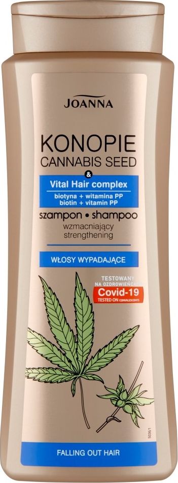 Joanna Joanna Konopie szampon wzmacniający do włosów wypadających 400ml