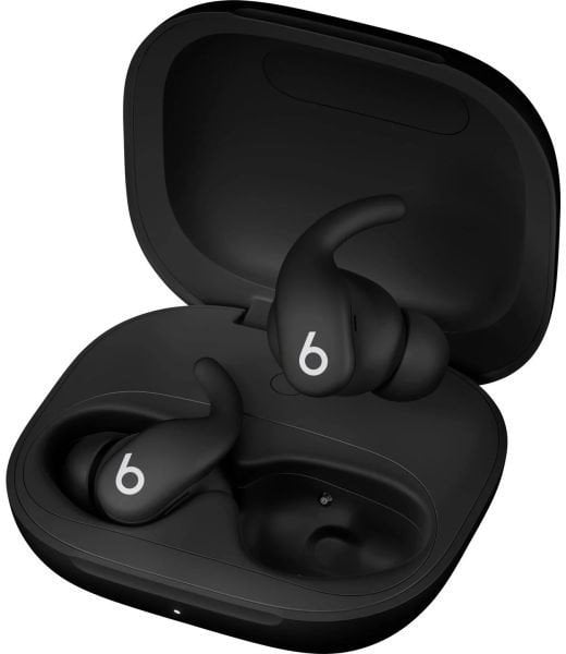 Słuchawki Apple Powerbeats Fit czarne (ME2J4ZM/A)
