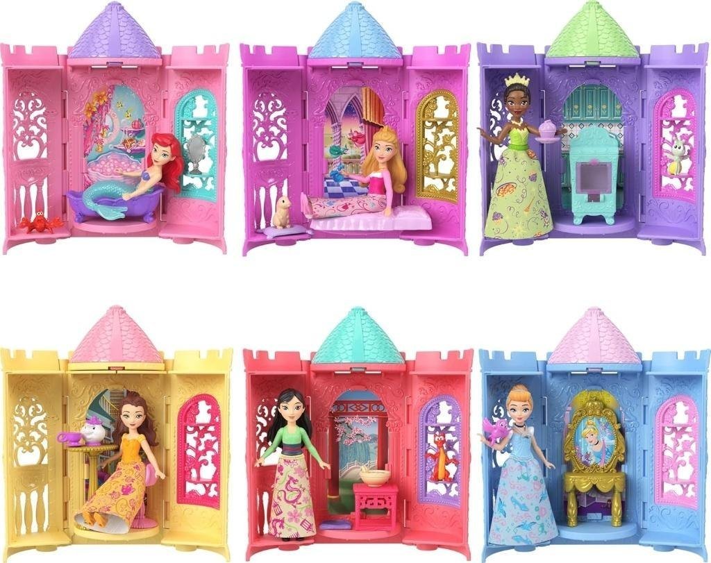 Mattel Disney Princess Wieża niespodzianka z lalką mix
