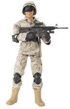 NAVY Seal Team Six Action Figur 30,5cm med tilbehør