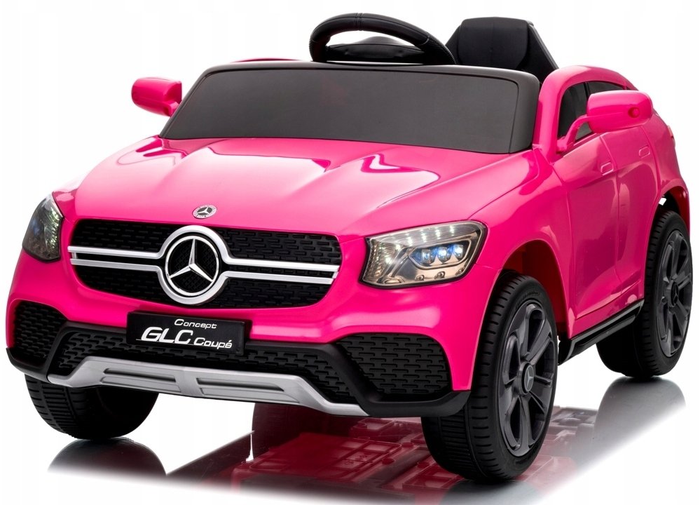 Mercedes GLC COUPE Concept 4x4 RÓŻOWY EVA SKÓRA Licencja Akumulator litowo-jonowy EDUKAMP