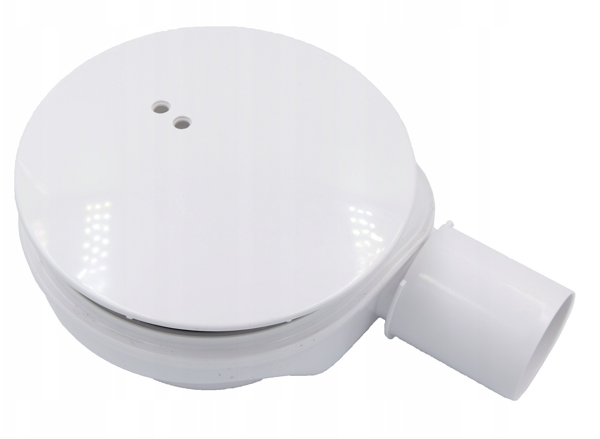 19224 SYFON BRODZIK. SPEED2 FI 90, WYS. 50MM, ODPŁYW FI40 43L/MIN, CZYSZCZ. Z GÓRY, NAKŁADKA ABS BIAŁA. // S.BRODZ.A.90-SPEED2-42L-BIAŁY