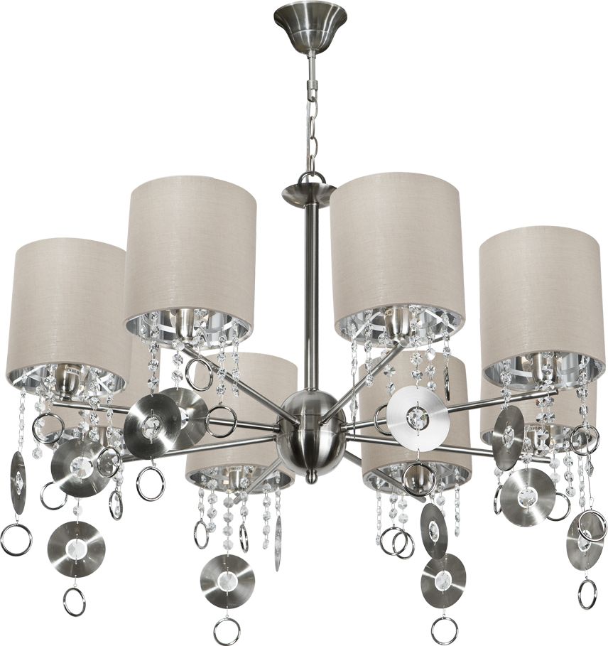 Lampa wisząca Witek Home Lampa wisząca kryształowa Chic 5049/8