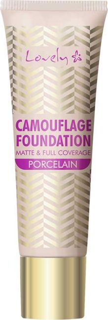 Lovely Camouflage Foundation Matt & Full Coverage 1 Porcelain 25g