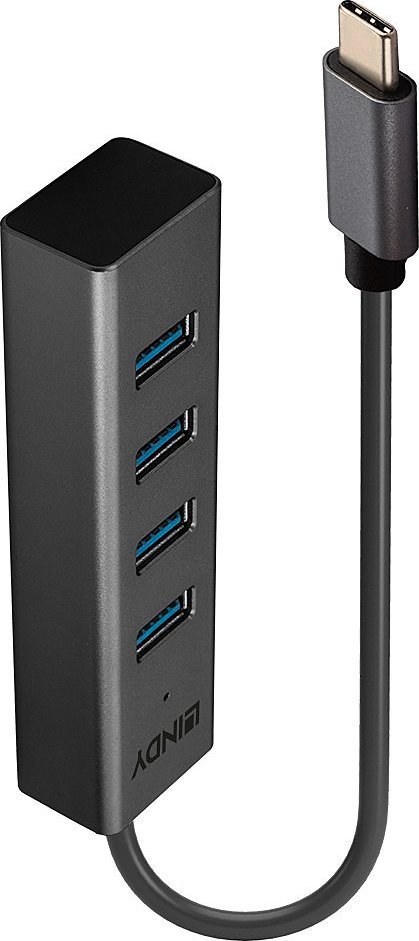 HUB USB Lindy LINDY USB 3.2 Typ C Hub 4 Port