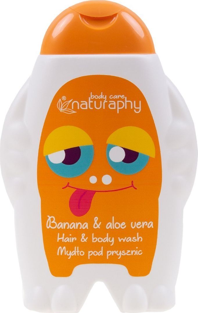 BluxCosmetics KIDS mydło pod prysznic bananowe z aloesem 300 ml