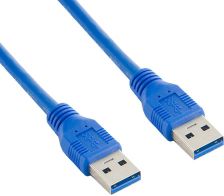 Kabel USB 4World USB-A - 1 m Niebieski (8937)