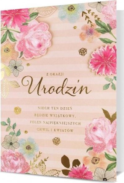 Pan Dragon Karnet B6 Urodziny HM200-2371