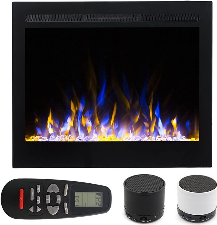 Aflamo Kominek Elektryczny Wkład Led 80 Pro 77 cm