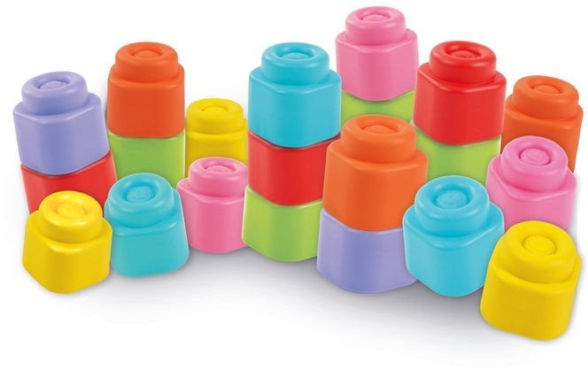 Minkštos kaladėlės Clementoni Soft Clemmy, 10 vnt.