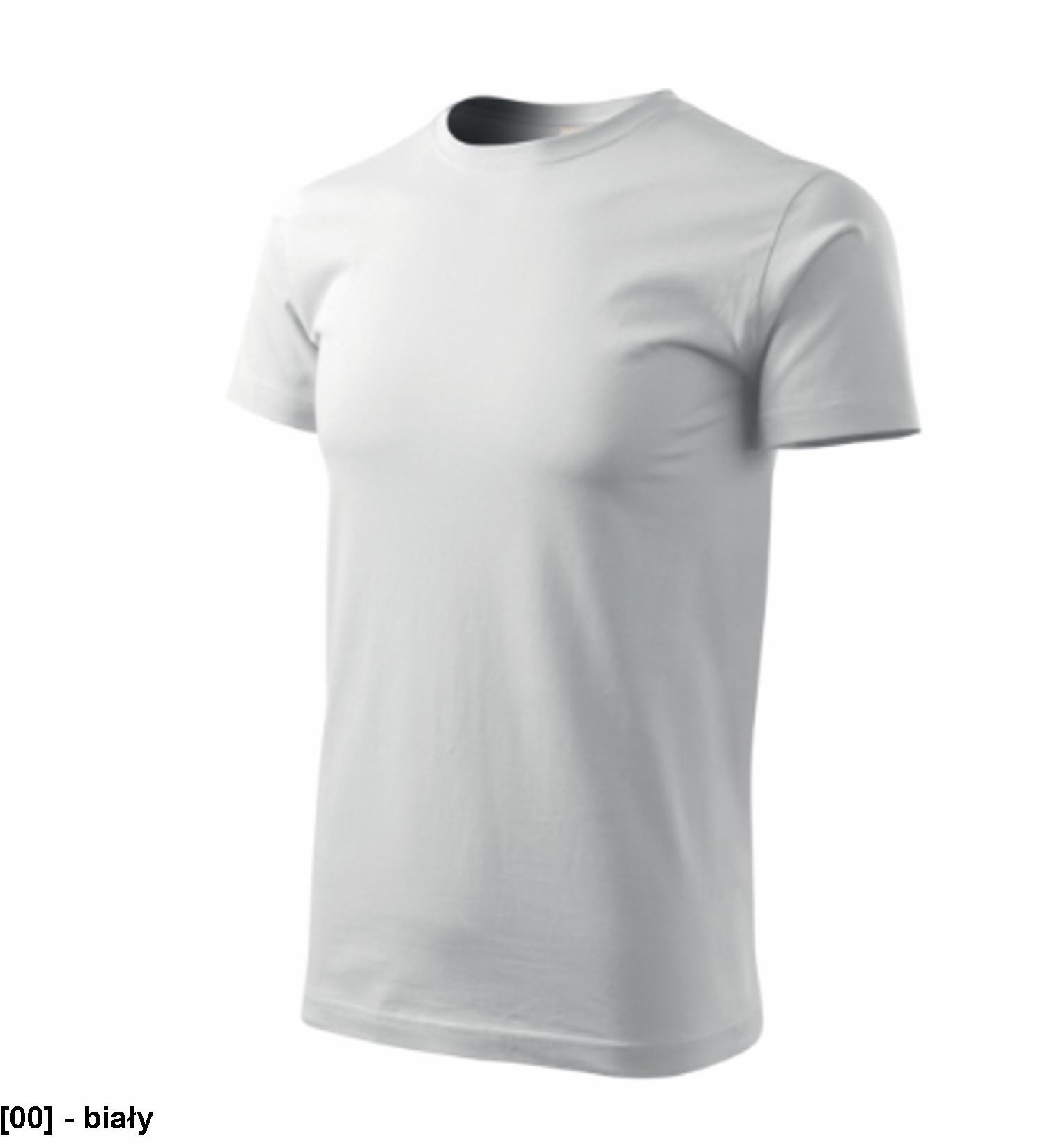 Basic Recycled (GRS) - ADLER - Basic Recycled (GRS) - Koszulka męska, 160 g/m2, 70 % bawełna, 30 % GRS bawełna z recyklingu - biały S