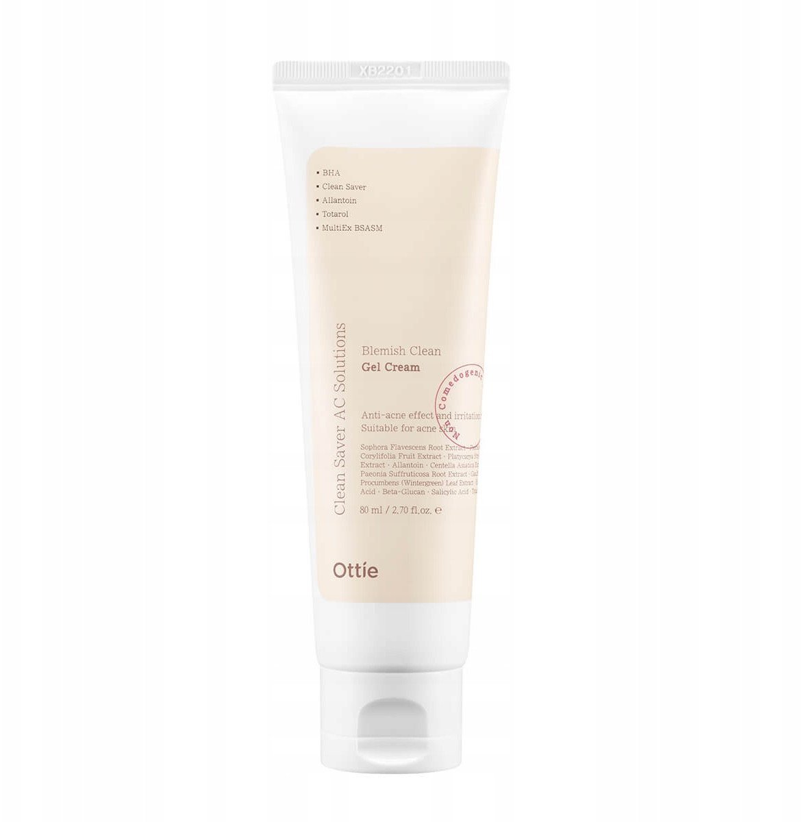 OTTIE_Blemish Clean żelowy krem do cery trądzikowej z Niacynamidem 80ml