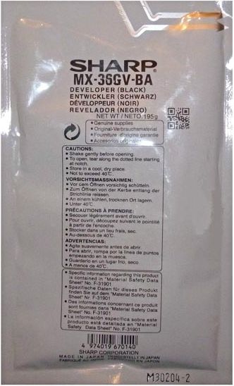 Sharp MX-36GVBA Black Oryginał (MX-36GVBA)