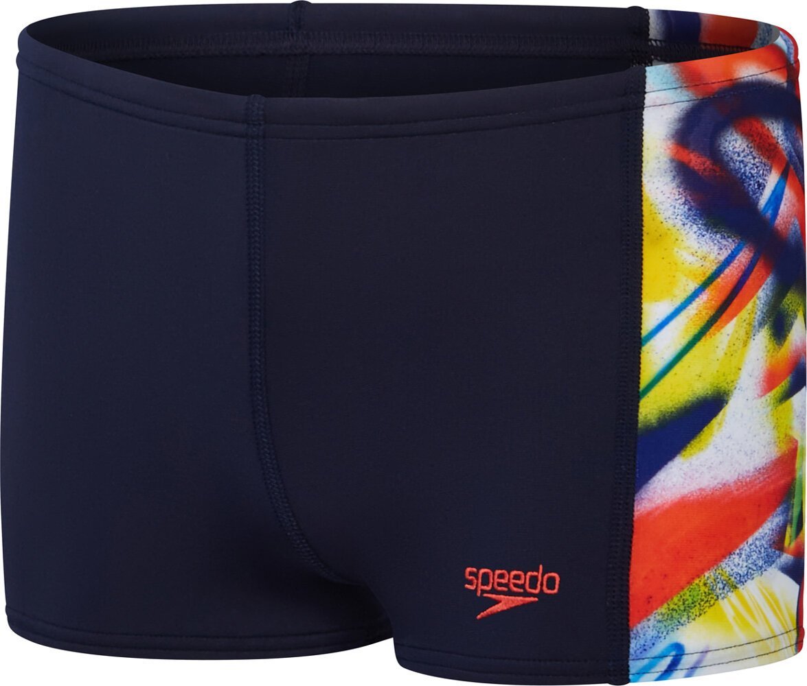 Dziecięce bokserki kąpielowe spodenki basenowe pływckie Speedo Digi Alov Panl Asht Jm rozmiar 152cm