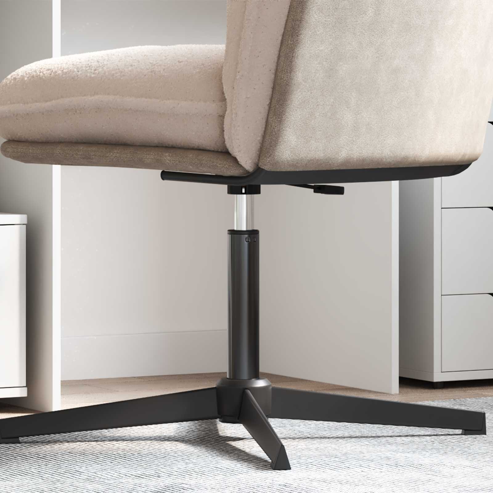 vidaXL Cylinder gazowy do krzesła biurowego Czarny 18,5 cm Żelazo