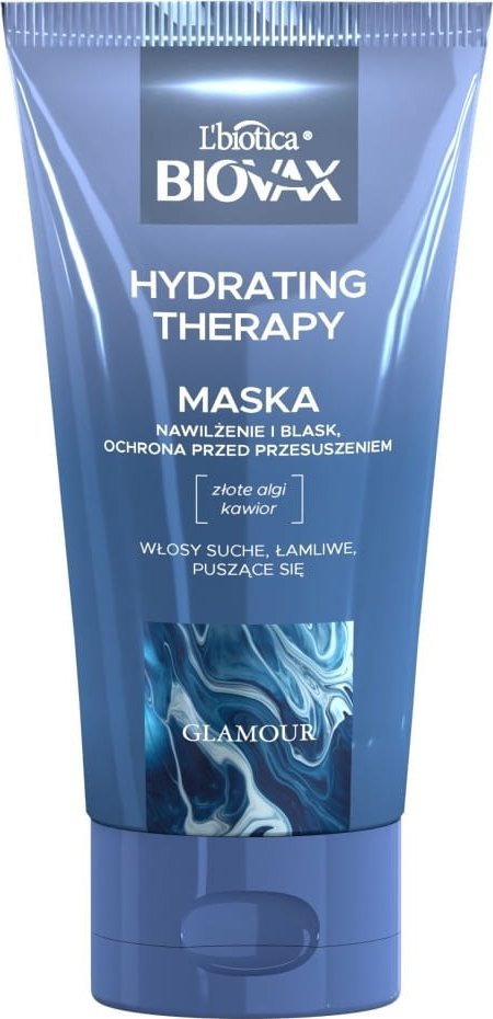 L'BIOTICA_Biovax Glamour Hydrating Therapy nawilżająca maska do włosów 150ml