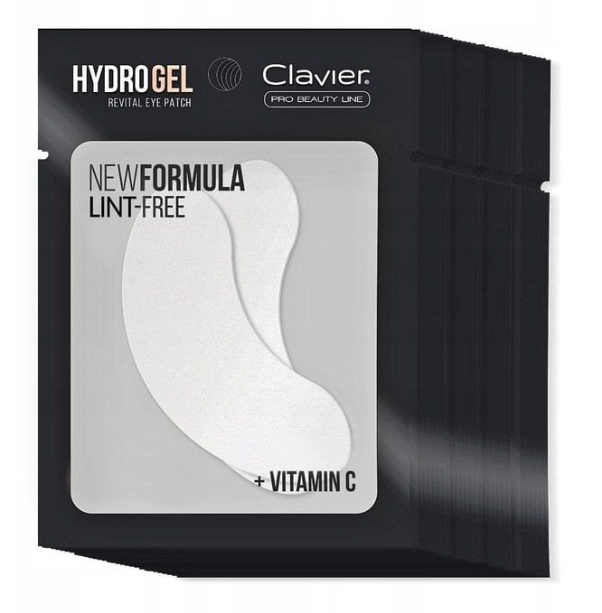 Clavier Pro Beauty Line żelowe płatki pod oczy z witaminą C 100szt