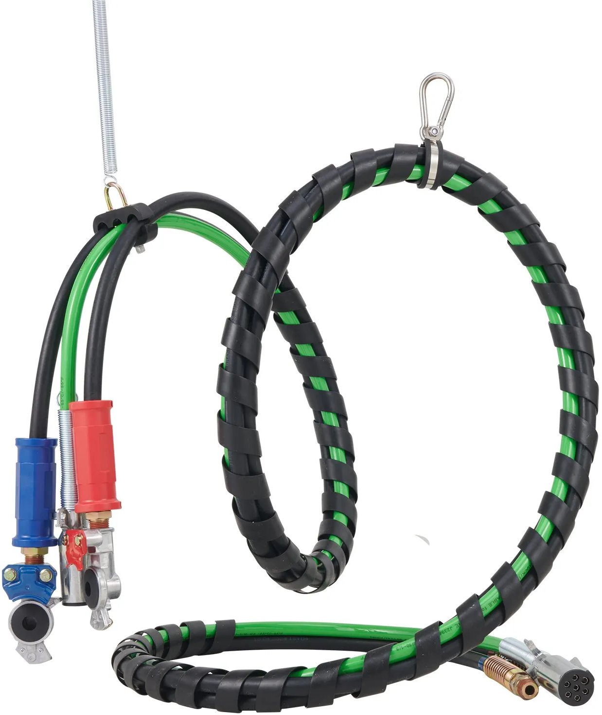 Przewody powietrzne do ciężarówki 4,57 m 3w1 z ABS 7-pin zestaw montażowy