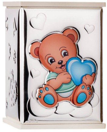 Skarbonka z niebieskim misiem