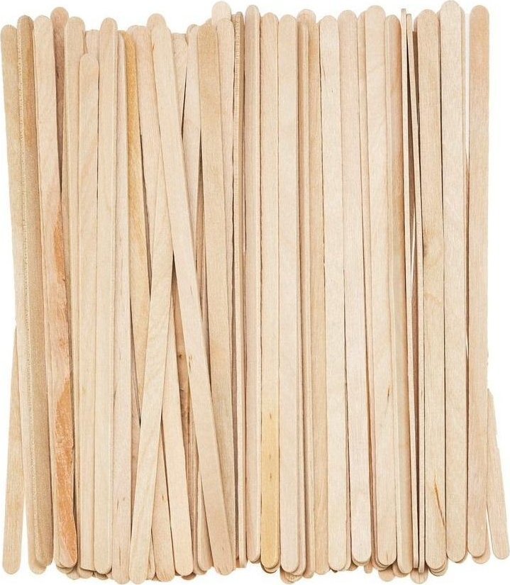 Patyczki kreatywne naturalne 17,8cm 80szt