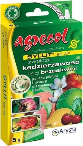 Agrecol Preparat zwalczający kędzierzawość liści owocowych 5g