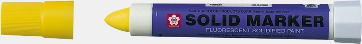 Sakura Marker Solid żółty FLUO do wysokoch temeperatur,