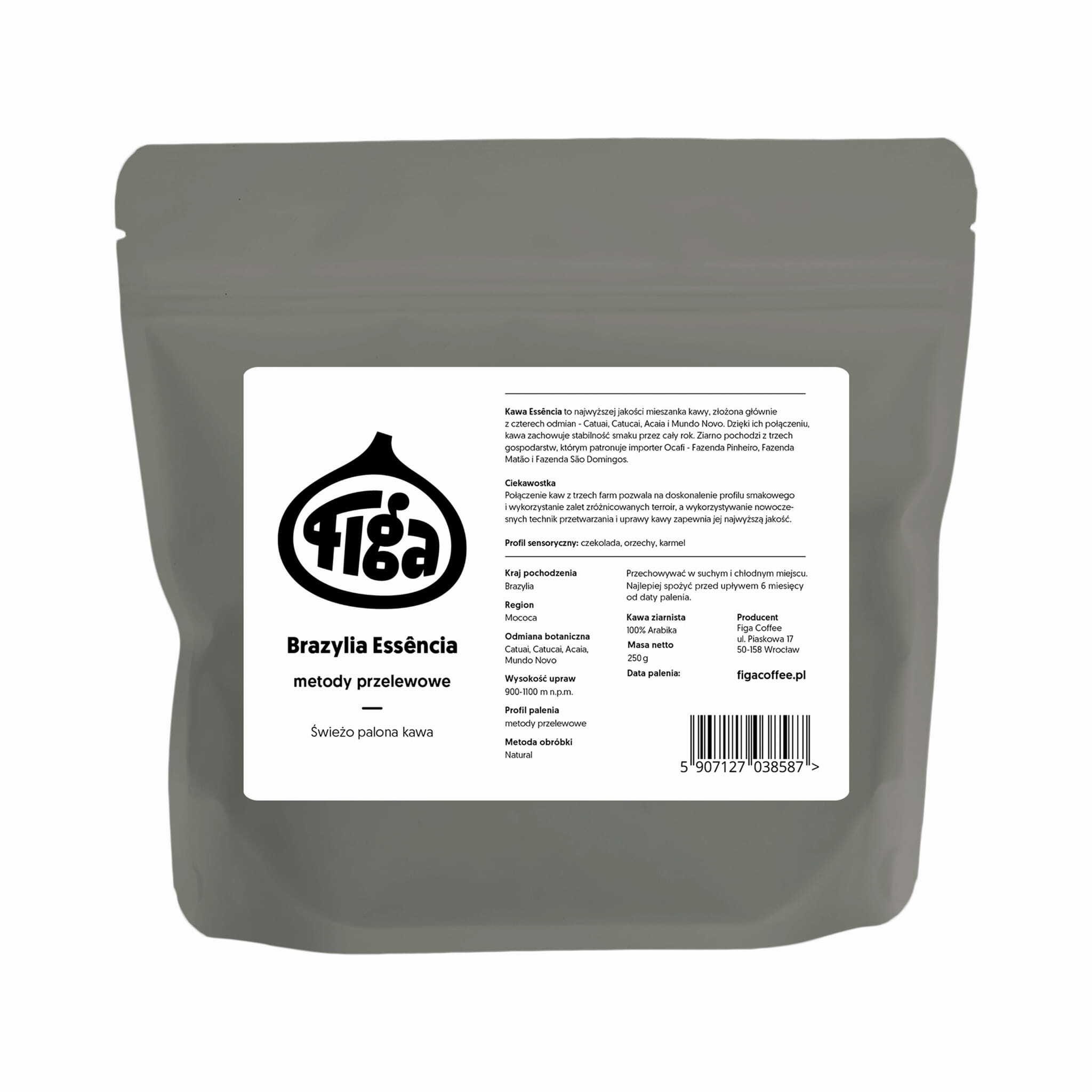 Kawa ziarnista Figa Coffee Brazylia Essencia Filter 250 g