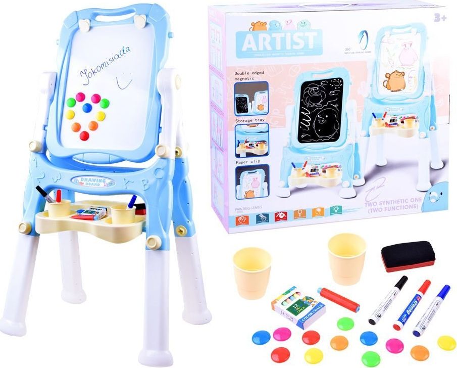 Jokomisiada Tablica magnetyczno kredowa pisaki kreda TA0077 N