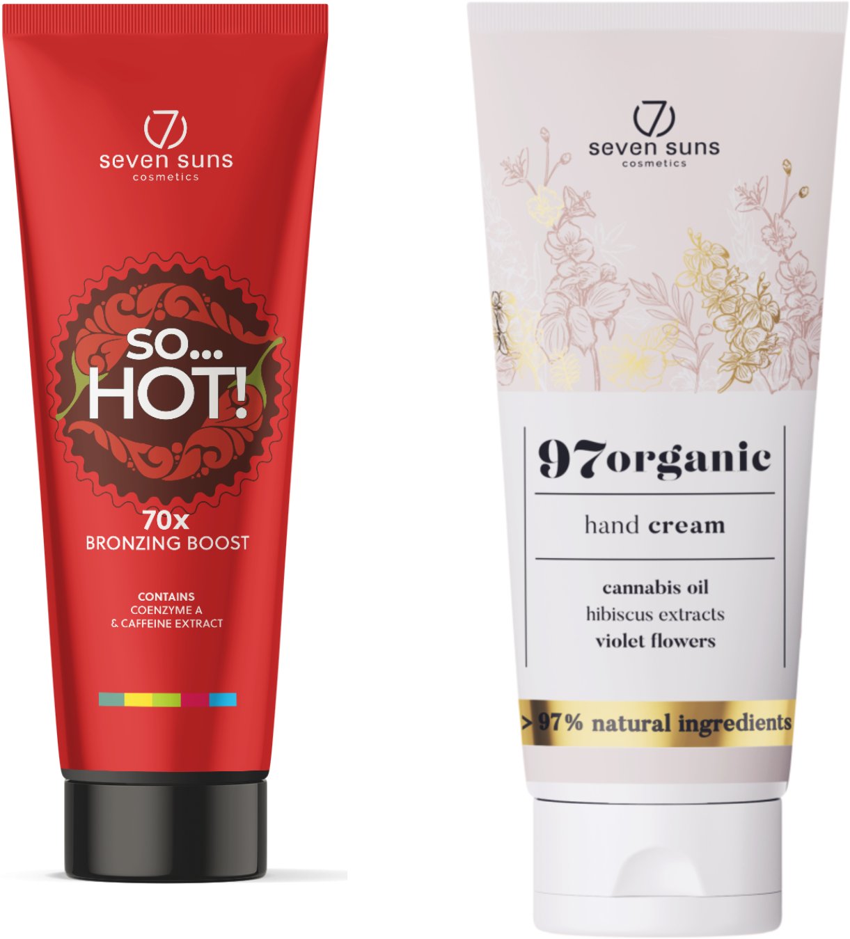 7suns so HOT! Tingle Bronzer 250ml + Krem Do Rąk 75ml Gratis