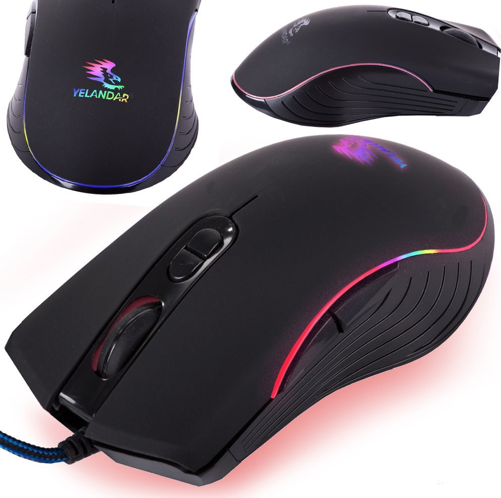 Mysz Verk Mysz myszka optyczna przewodowa komputerowa do laptopa pc rgb gamingowa Mysz myszka optyczna przewodowa komputerowa do laptopa pc rgb gaming
